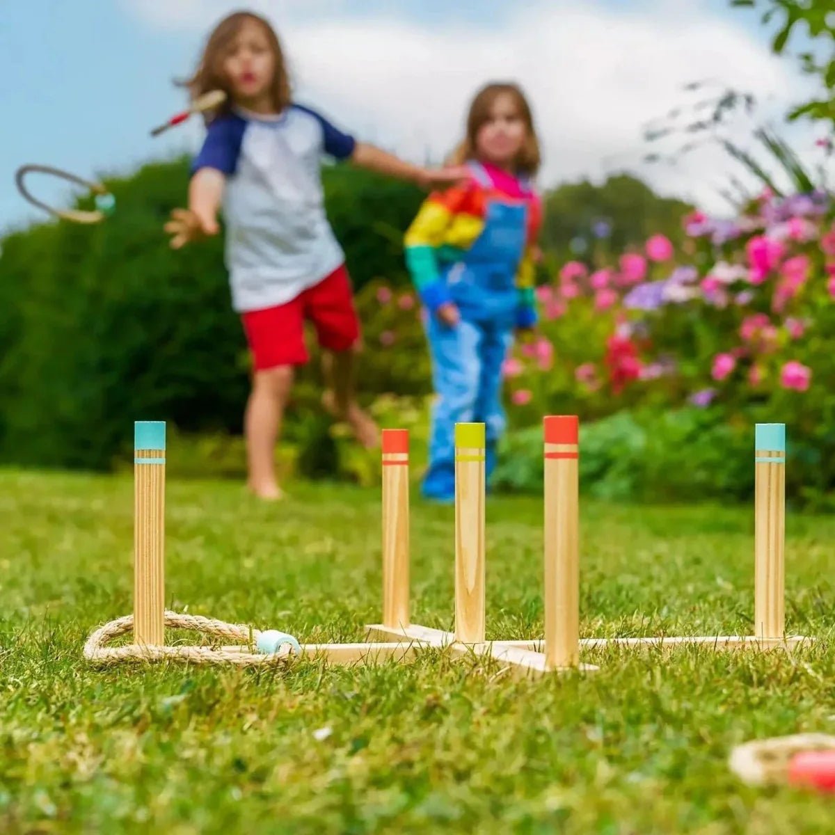 TP Wooden Ring Toss Game | Luxury Home Accessories | Heulog Glow