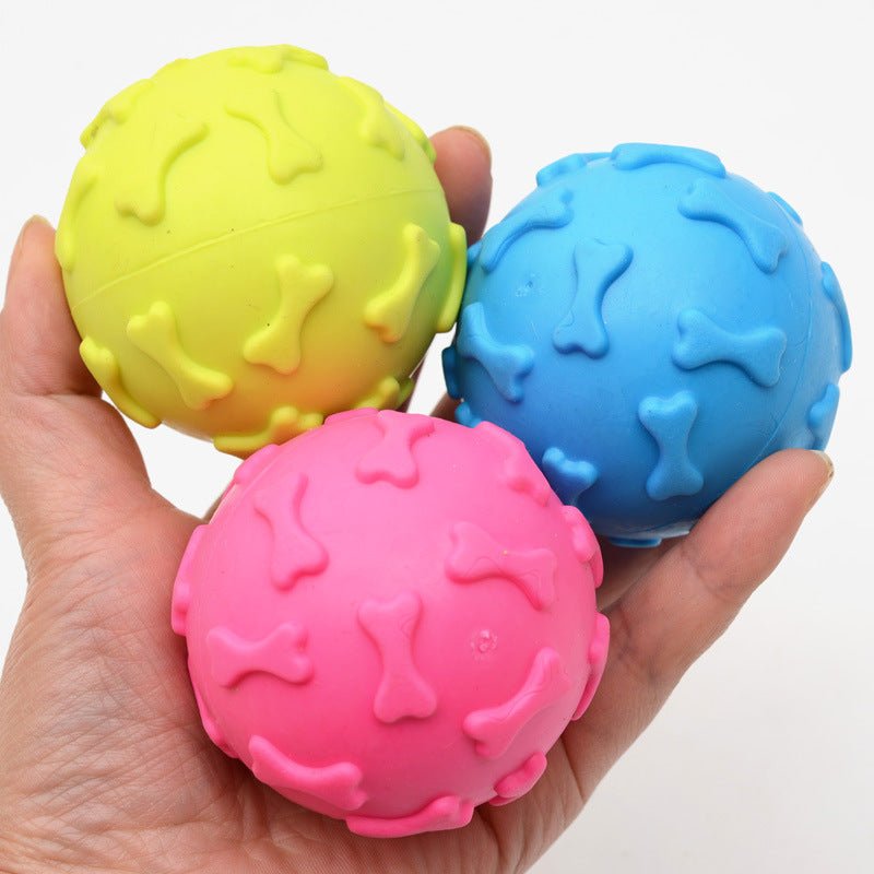 TPR rubber whistle ball pet toy | Luxury Home Accessories | Heulog Glow