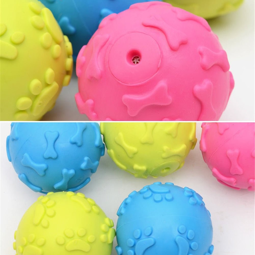 TPR rubber whistle ball pet toy | Luxury Home Accessories | Heulog Glow