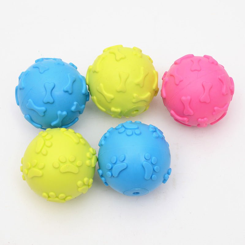 TPR rubber whistle ball pet toy | Luxury Home Accessories | Heulog Glow
