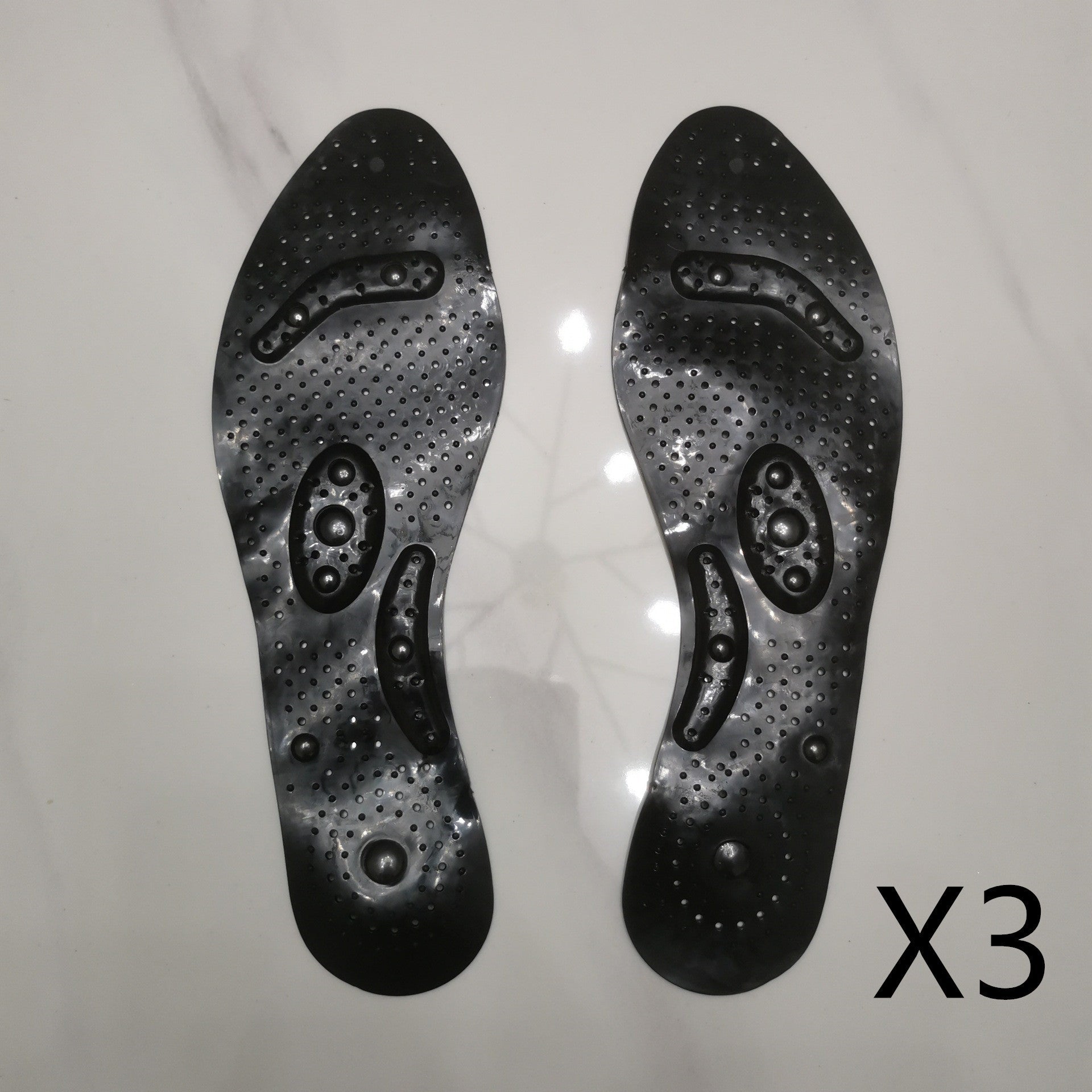 Transparent magnetic therapy insole with 8 magnets | Luxury Home Accessories | Heulog Glow