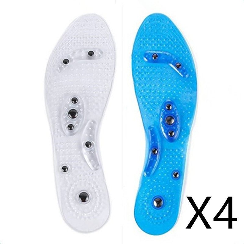 Transparent magnetic therapy insole with 8 magnets | Luxury Home Accessories | Heulog Glow