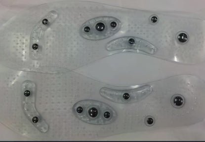 Transparent magnetic therapy insole with 8 magnets | Luxury Home Accessories | Heulog Glow