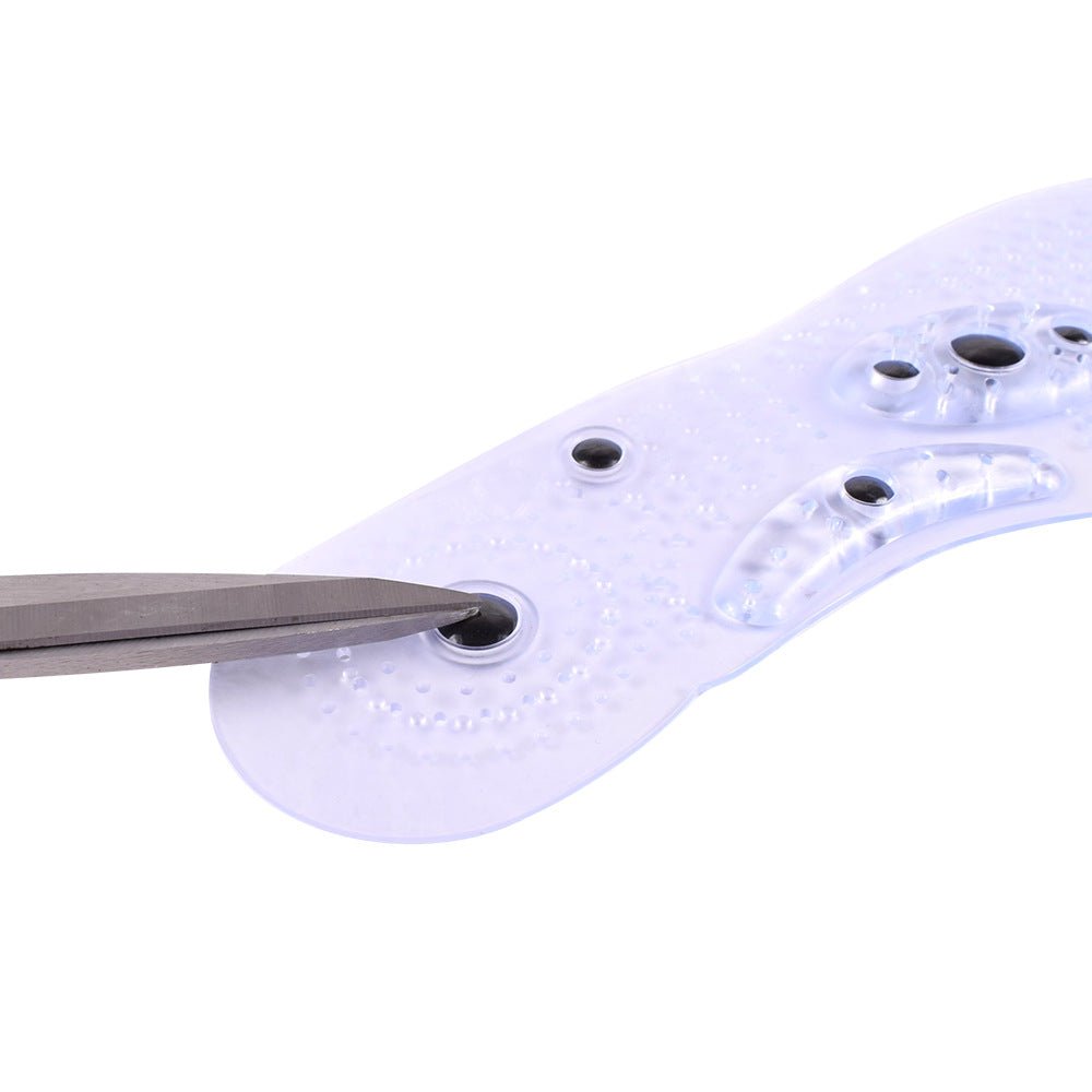 Transparent magnetic therapy insole with 8 magnets | Luxury Home Accessories | Heulog Glow