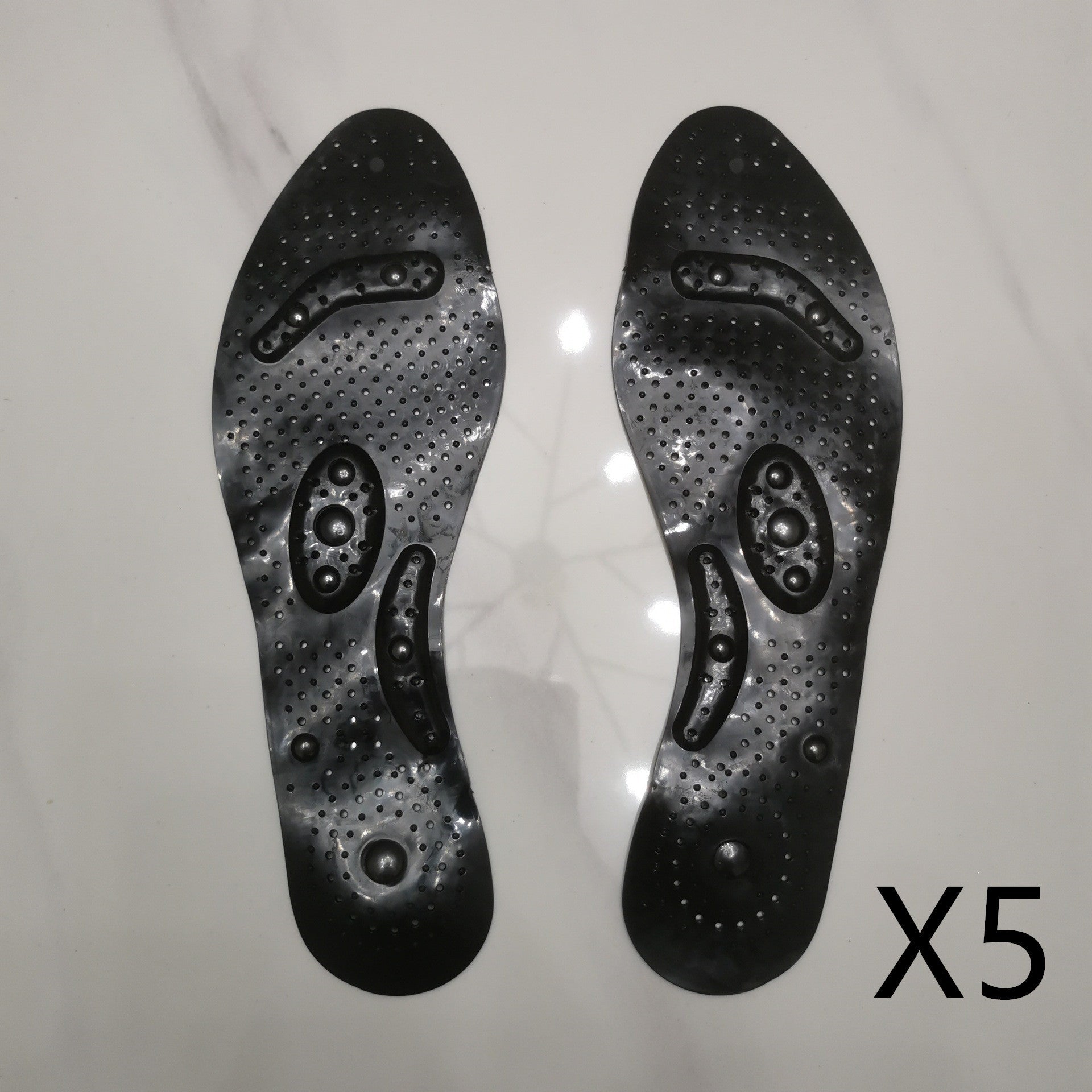 Transparent magnetic therapy insole with 8 magnets | Luxury Home Accessories | Heulog Glow