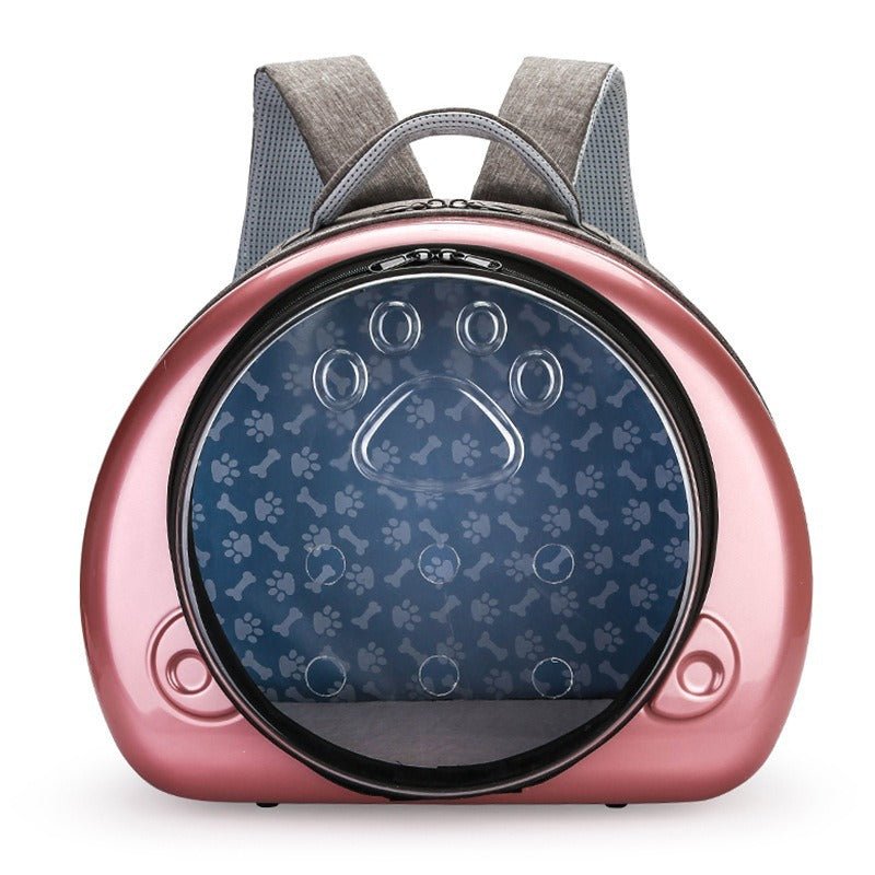 Transparent Space Capsule Pet Portable Breathable Cat Diaper Bag | Luxury Home Accessories | Heulog Glow