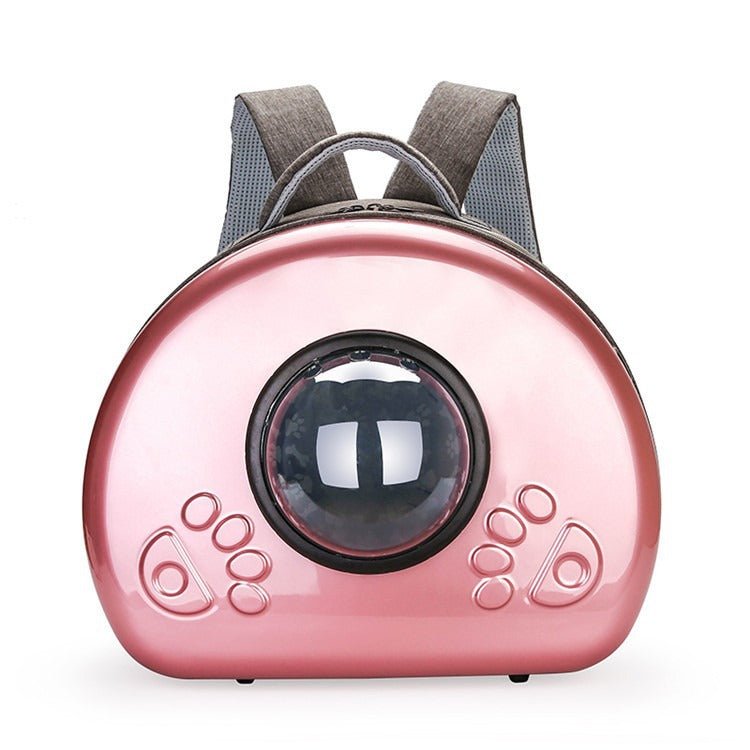 Transparent Space Capsule Pet Portable Breathable Cat Diaper Bag | Luxury Home Accessories | Heulog Glow
