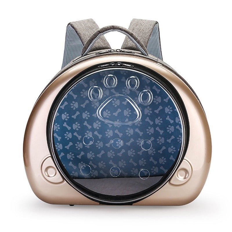 Transparent Space Capsule Pet Portable Breathable Cat Diaper Bag | Luxury Home Accessories | Heulog Glow
