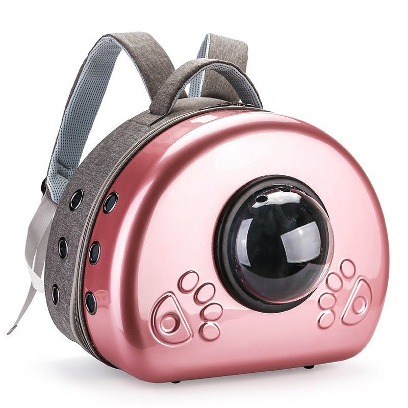Transparent Space Capsule Pet Portable Breathable Cat Diaper Bag | Luxury Home Accessories | Heulog Glow