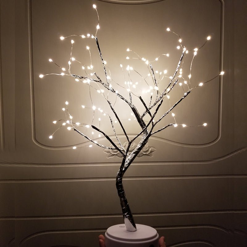 Tree Light Touch Switch Pearl Star Night Light | Luxury Home Accessories | Heulog Glow