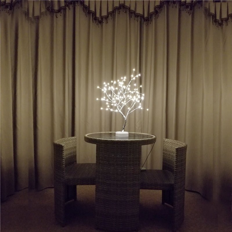 Tree Light Touch Switch Pearl Star Night Light | Luxury Home Accessories | Heulog Glow
