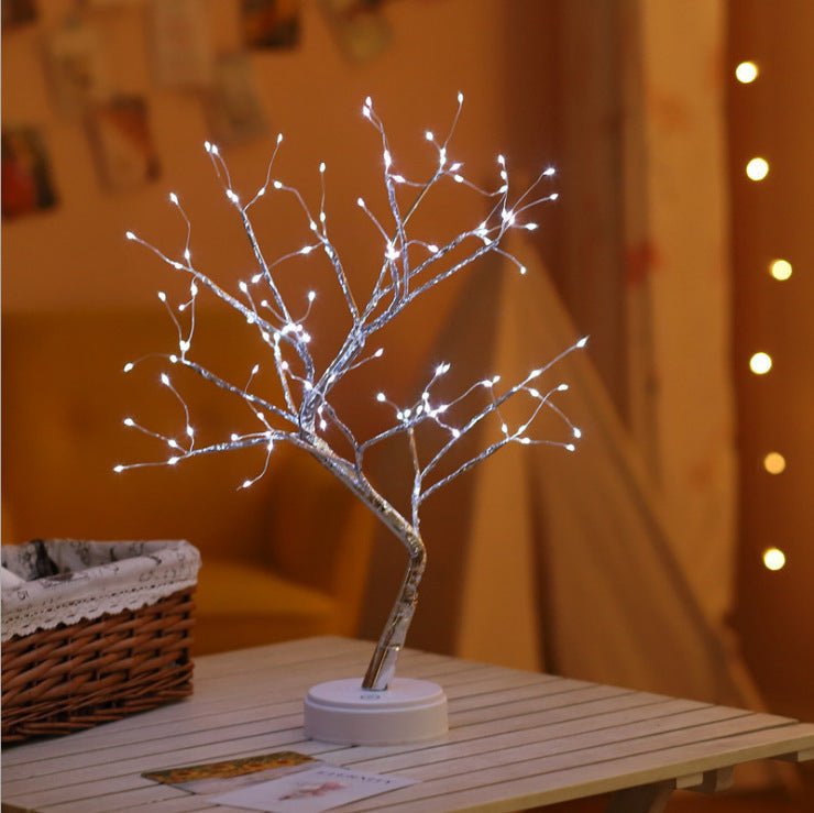 Tree Light Touch Switch Pearl Star Night Light | Luxury Home Accessories | Heulog Glow