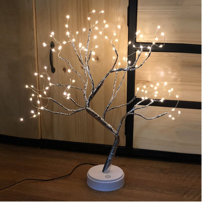 Tree Light Touch Switch Pearl Star Night Light | Luxury Home Accessories | Heulog Glow