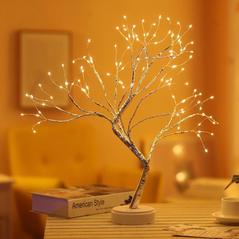 Tree Light Touch Switch Pearl Star Night Light | Luxury Home Accessories | Heulog Glow