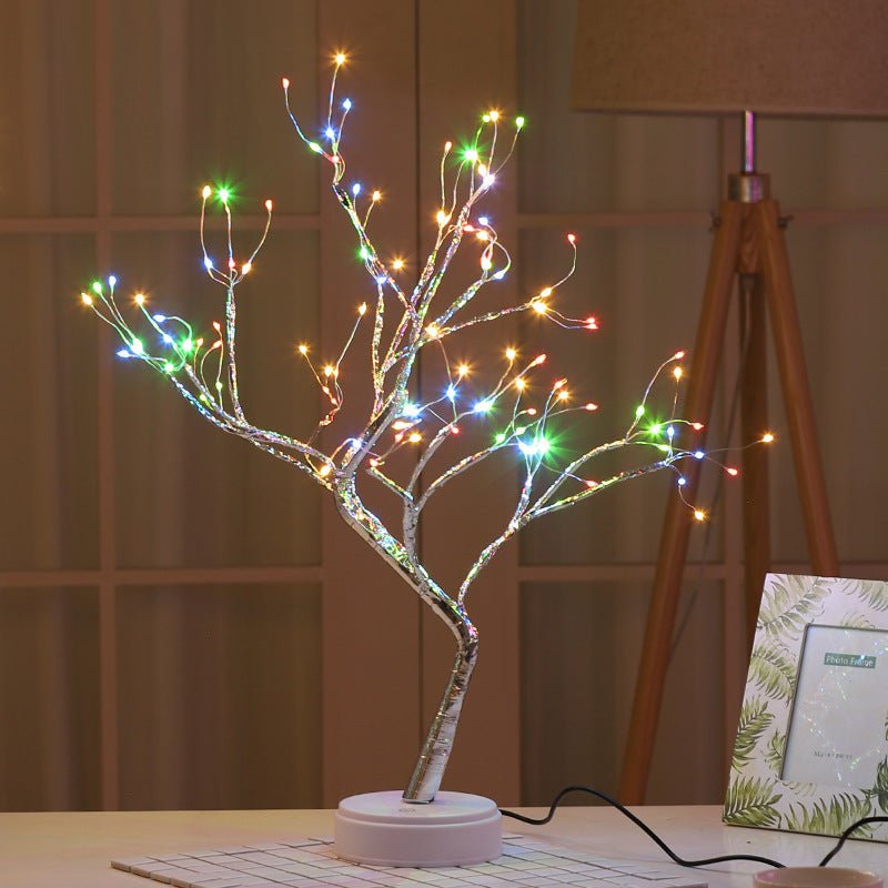 Tree Light Touch Switch Pearl Star Night Light | Luxury Home Accessories | Heulog Glow