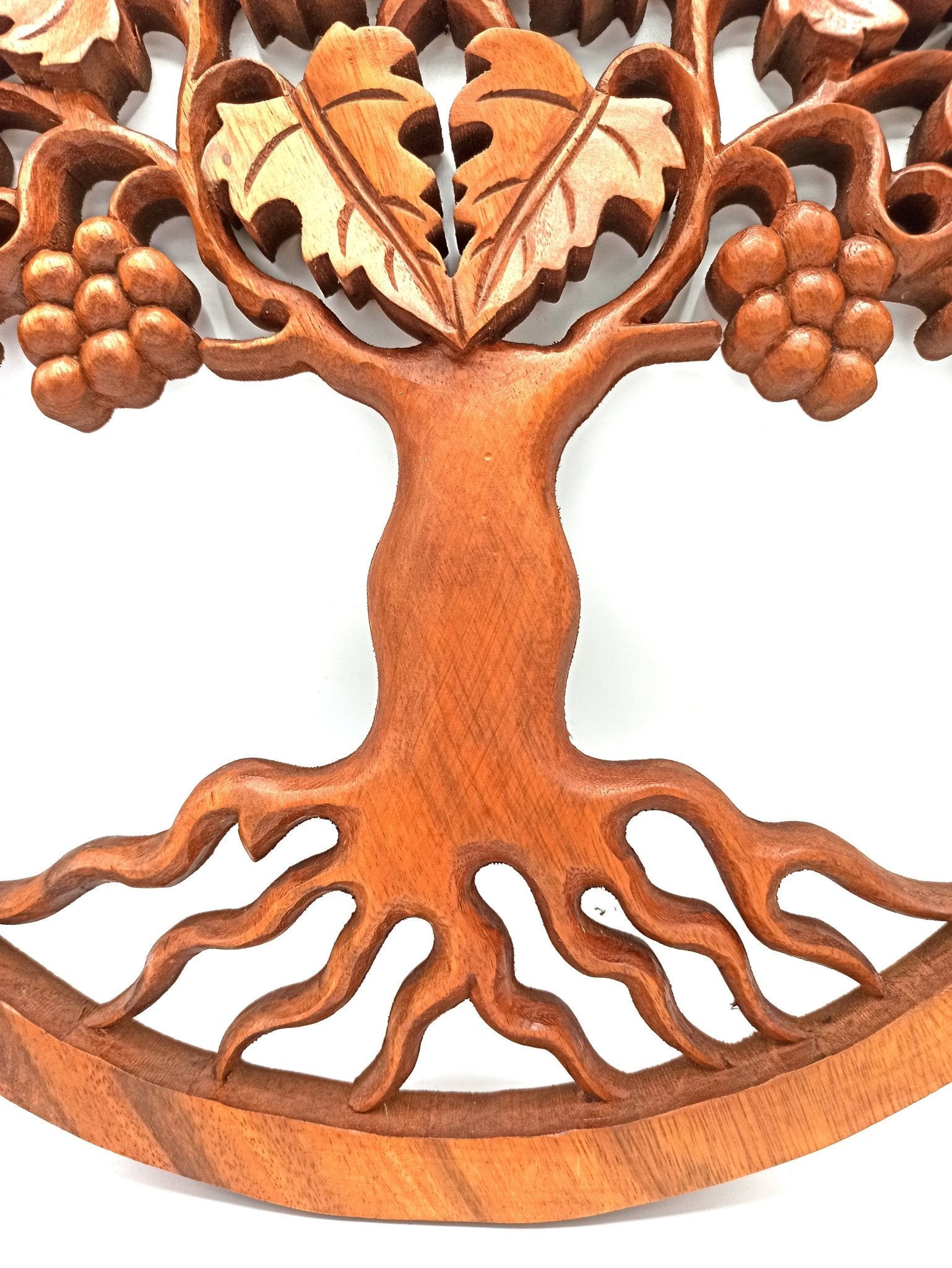 Tree of Life Grapes Panel - 40cm | Luxury Home Accessories | Heulog Glow