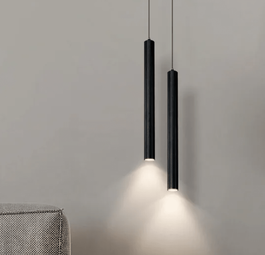 Trip Black Pendant Light - Adjustable Minimal Bedroom Lighting | Luxury Home Accessories | Heulog Glow