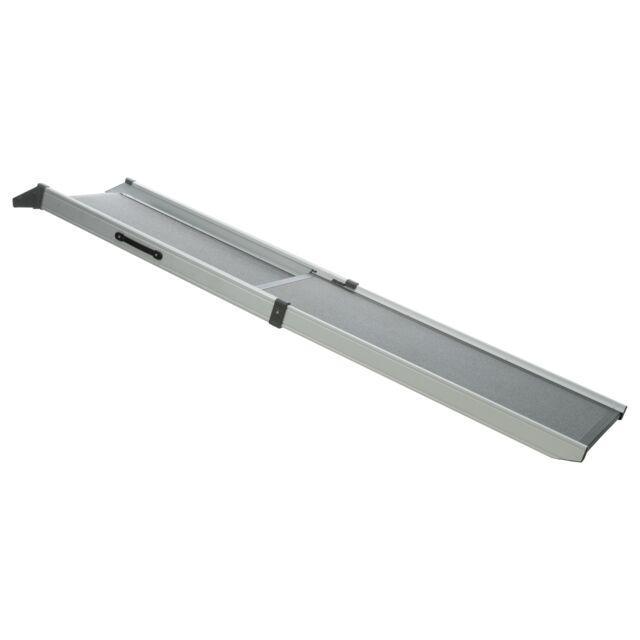 Trixie 2-Step Telescope Ramp, aluminium/sandpaper | Luxury Home Accessories | Heulog Glow