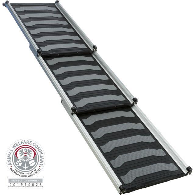 Trixie 3-step 3-Step Telescope Ramp, aluminium/TPR | Luxury Home Accessories | Heulog Glow