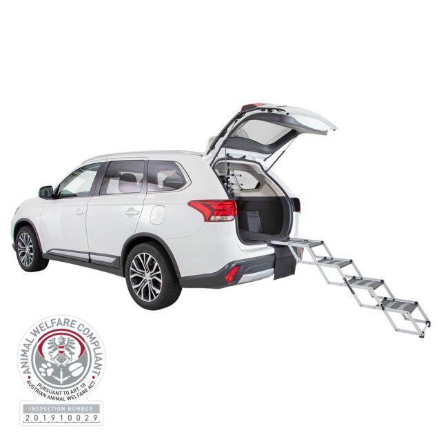 Trixie 4-step Folding Steps, aluminium/TPR | Luxury Home Accessories | Heulog Glow