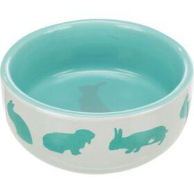 Trixie Small Animal Ceramic Bowl | Luxury Home Accessories | Heulog Glow