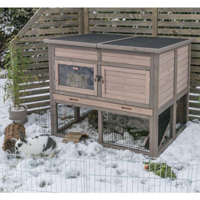 Trixie Small Animal Hutch XL with Insulation | Luxury Home Accessories | Heulog Glow