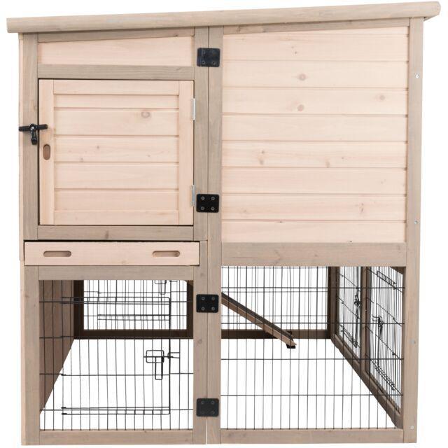 Trixie Small Animal Hutch XL with Insulation | Luxury Home Accessories | Heulog Glow
