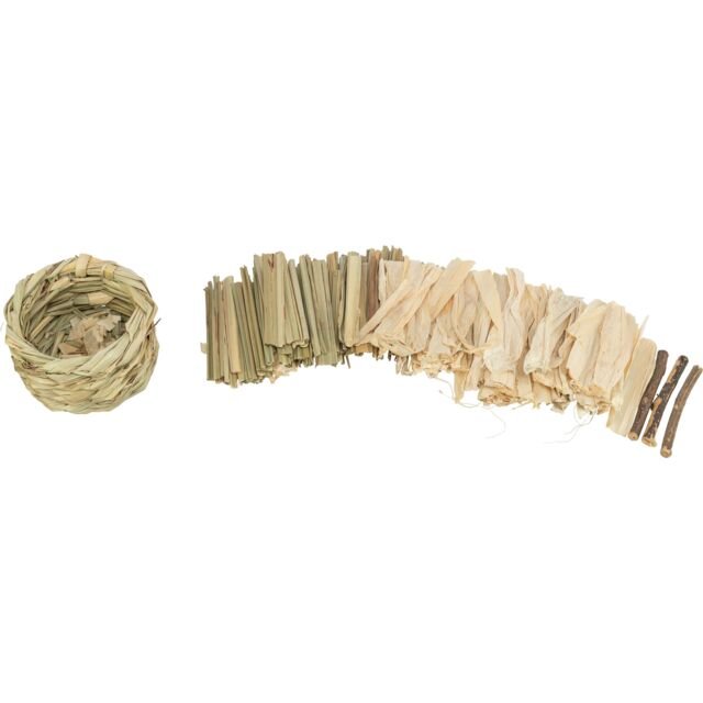 Trixie Toy Grass basket with Maize | Luxury Home Accessories | Heulog Glow