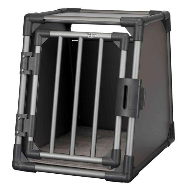 Trixie Transport Box, Aluminium - Graphite | Luxury Home Accessories | Heulog Glow