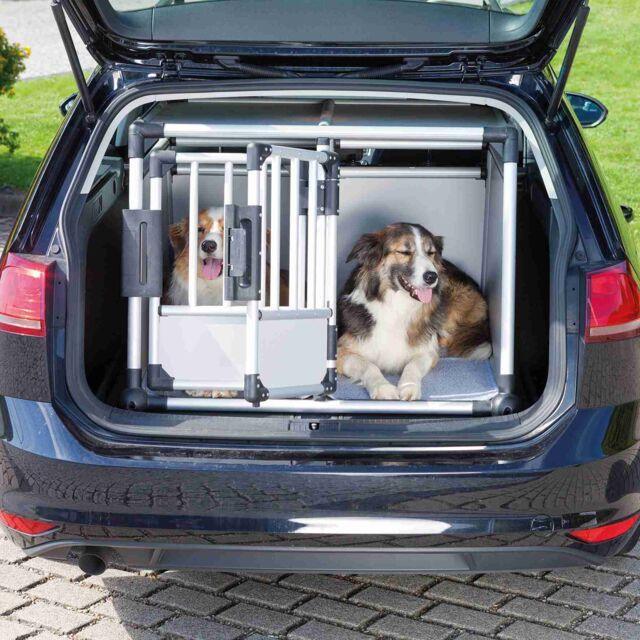Trixie Transport Box Double, Aluminium | Luxury Home Accessories | Heulog Glow