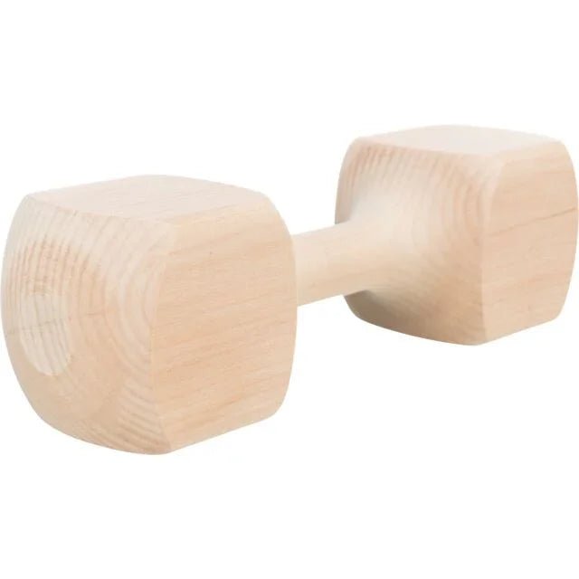 Trixie Wooden Retrieving Dumbbell | Luxury Home Accessories | Heulog Glow
