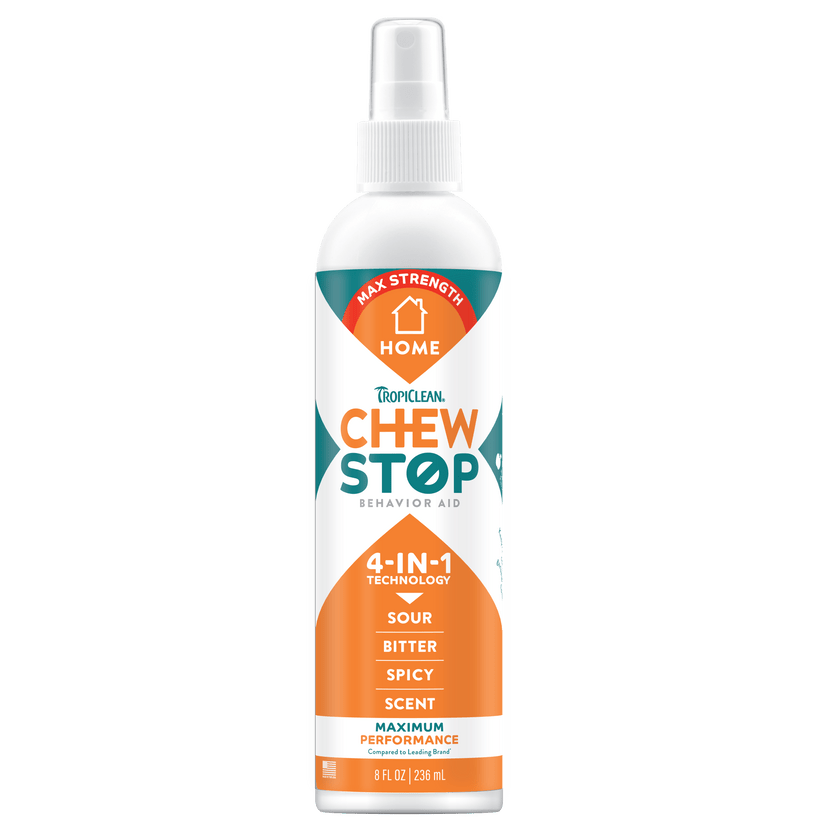 TropiClean Chew Stop Behavior Aid Home Spray | Luxury Home Accessories | Heulog Glow