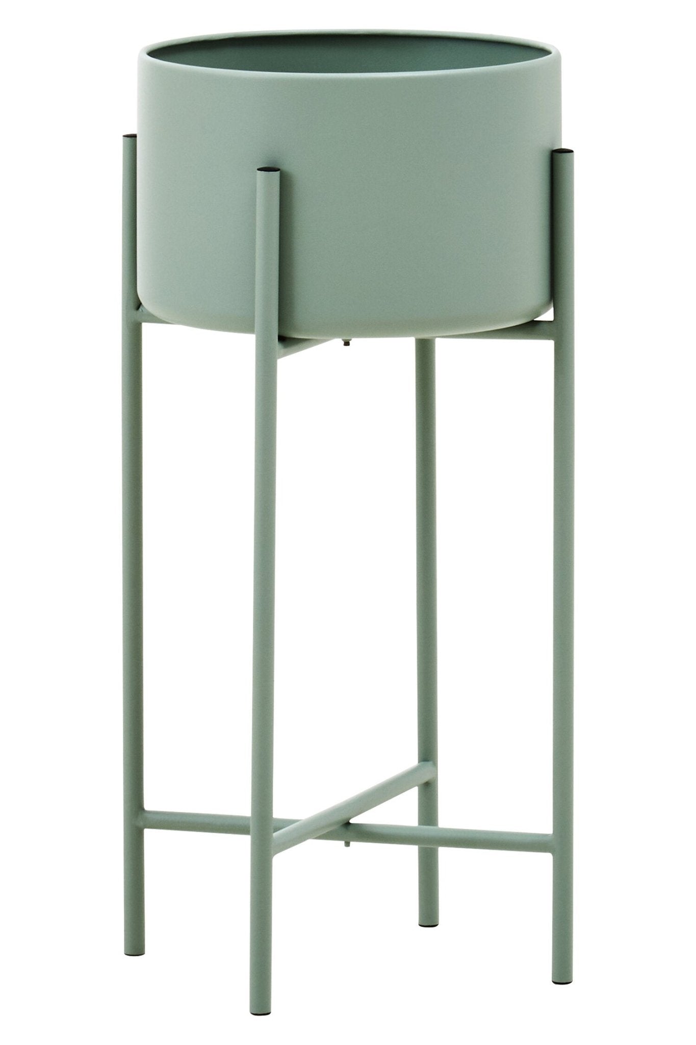 Trosa Large Green Floor Standing Planter | Luxury Home Accessories | Heulog Glow