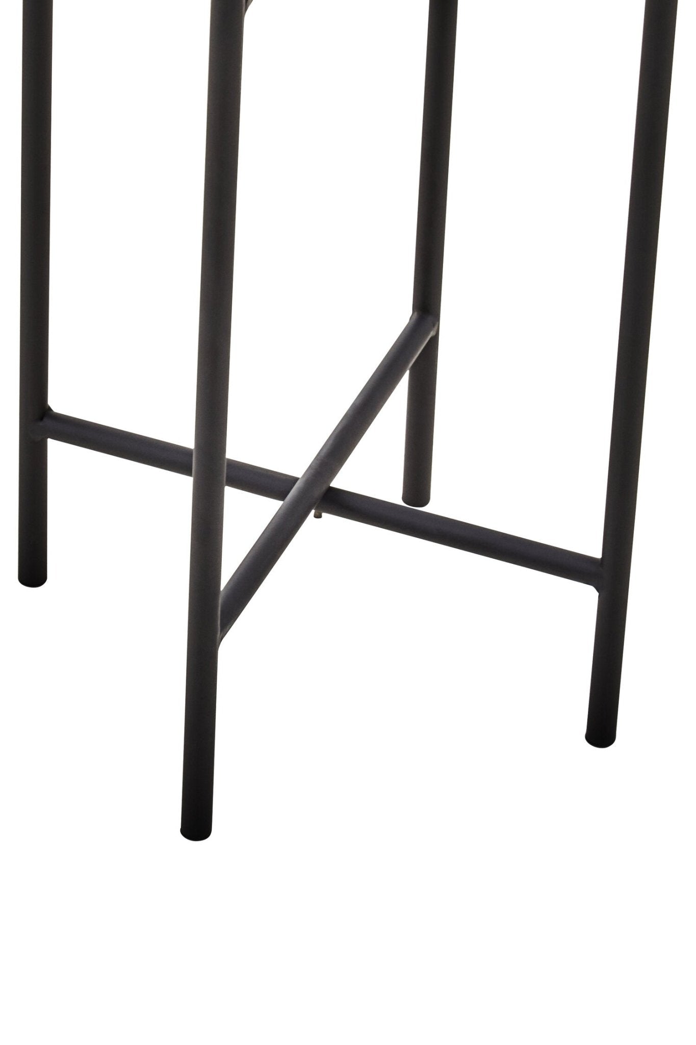 Trosa Large Grey And Black Floor Standing Planter | Luxury Home Accessories | Heulog Glow