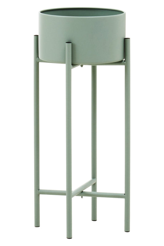 Trosa Small Green Floor Standing Planter | Luxury Home Accessories | Heulog Glow