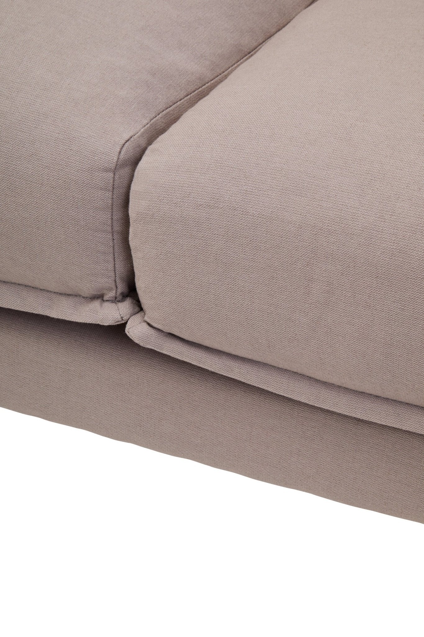 Troyes Grey Three Seat Left Chaise Sofa | Luxury Home Accessories | Heulog Glow