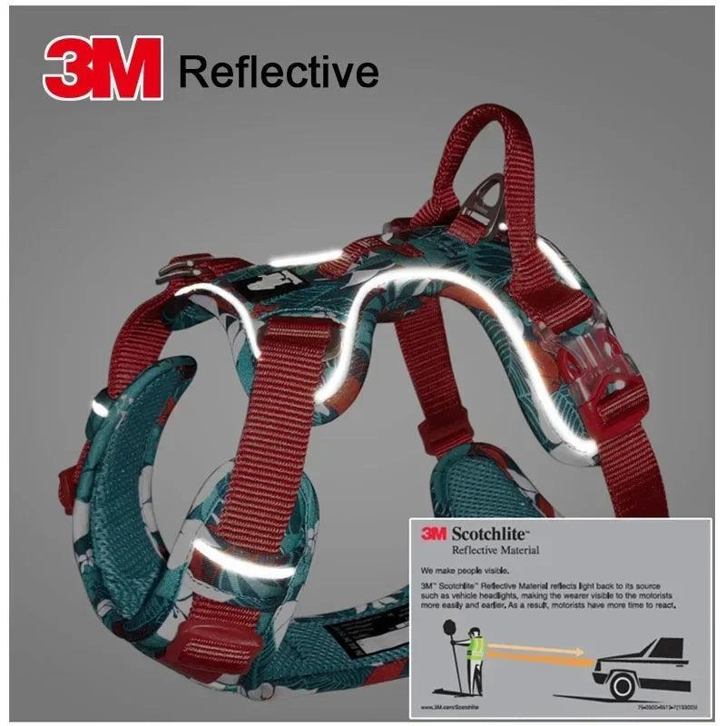 Truelove Pet Explosion-proof Dog Harness Camouflage Reflective Nylon Special Edition and Upgrade Version Easy to Adjust | Luxury Home Accessories | Heulog Glow