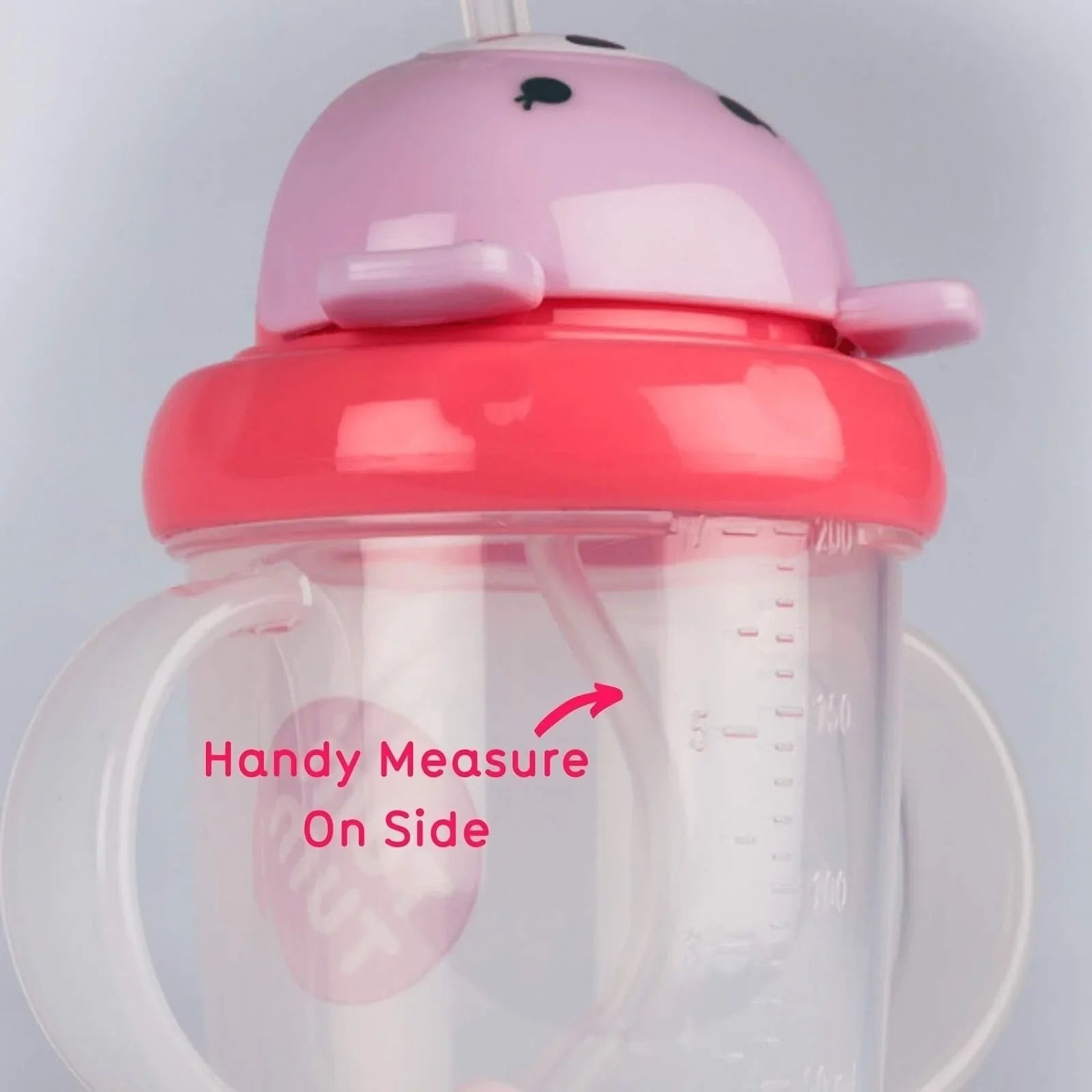 TUM TUM Betsy Bear Tippy Up Cup - Pink | Luxury Home Accessories | Heulog Glow