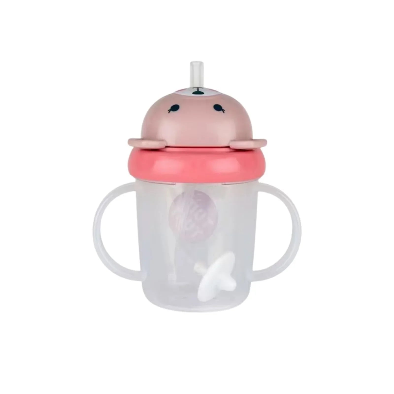 TUM TUM Betsy Bear Tippy Up Cup - Pink | Luxury Home Accessories | Heulog Glow
