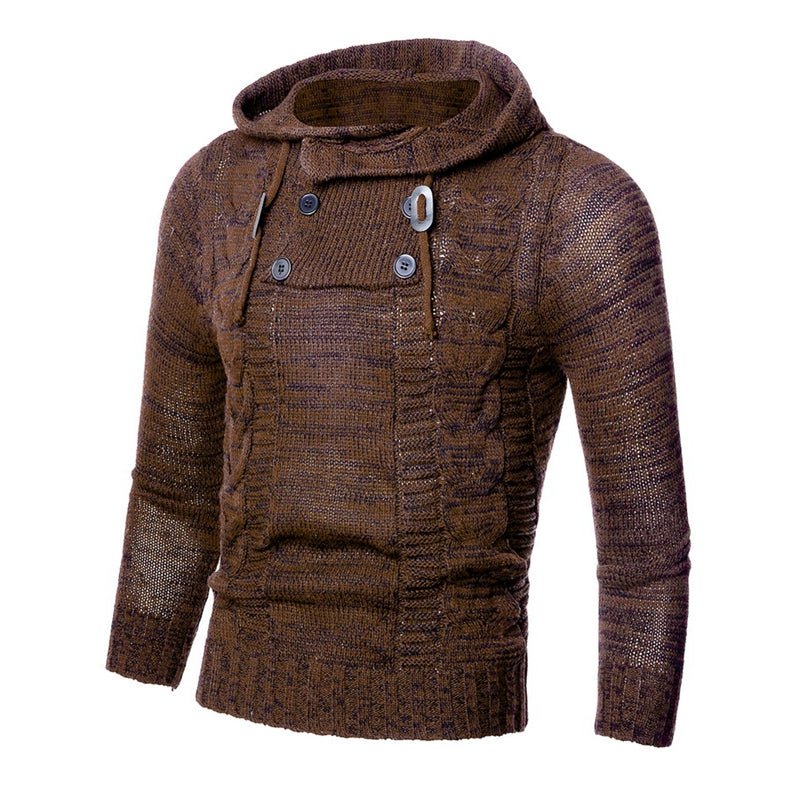 Turtleneck hooded sweater | Luxury Home Accessories | Heulog Glow