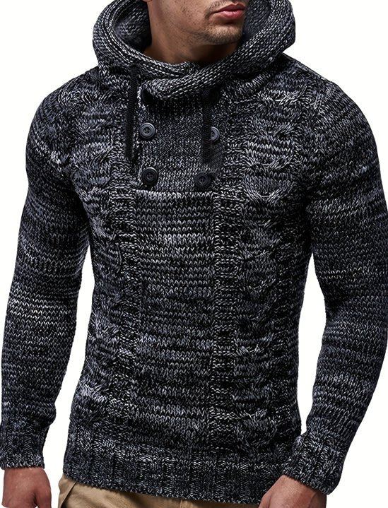 Turtleneck hooded sweater | Luxury Home Accessories | Heulog Glow