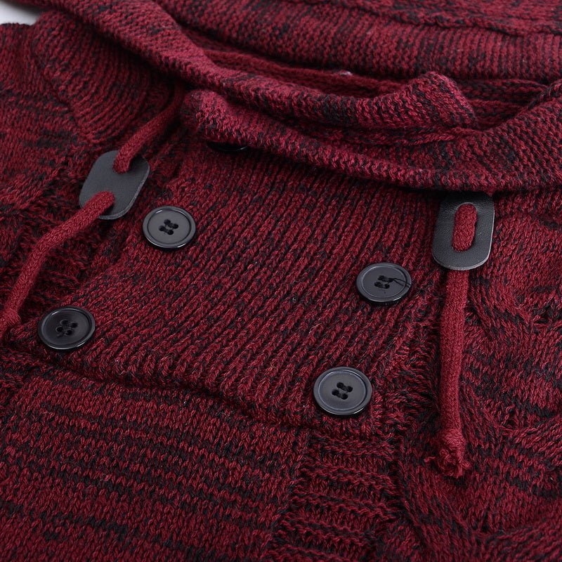 Turtleneck hooded sweater | Luxury Home Accessories | Heulog Glow