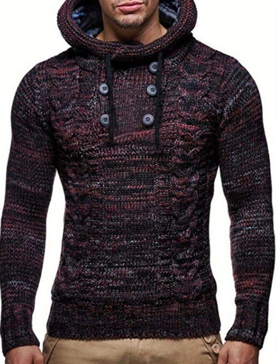 Turtleneck hooded sweater | Luxury Home Accessories | Heulog Glow