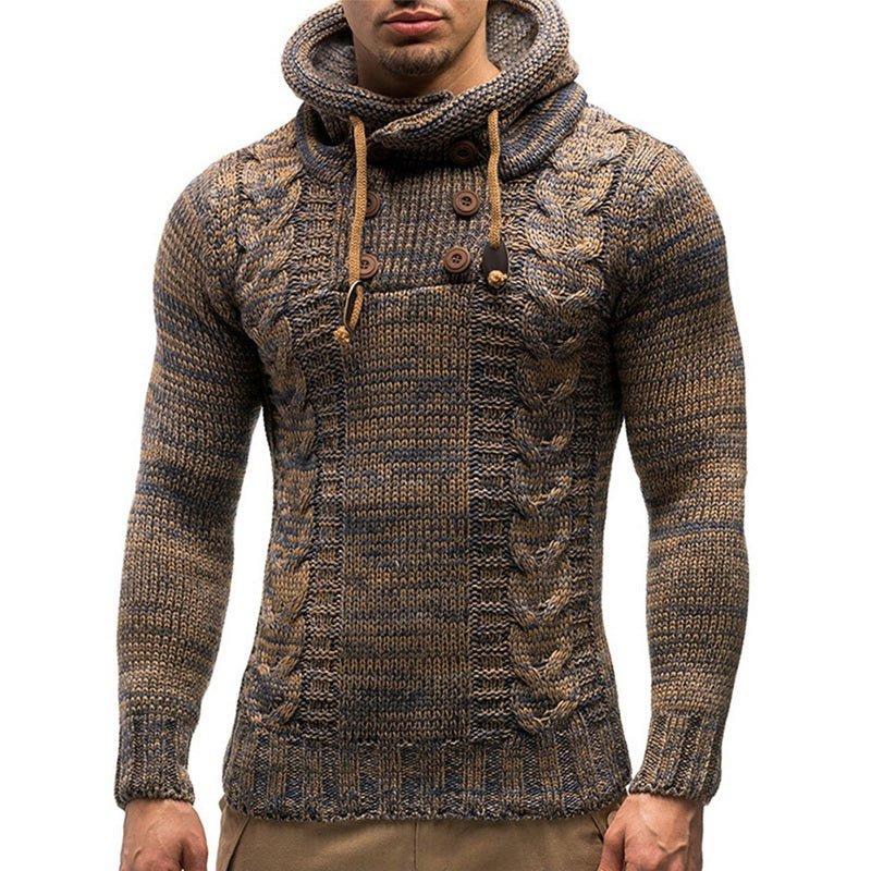 Turtleneck hooded sweater | Luxury Home Accessories | Heulog Glow