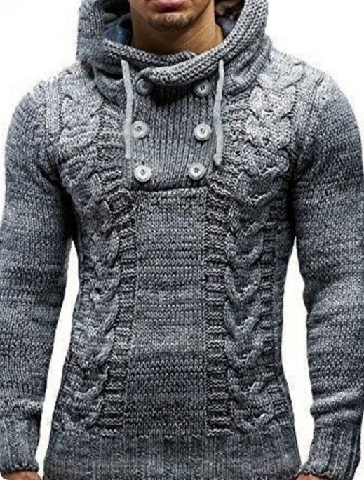 Turtleneck hooded sweater | Luxury Home Accessories | Heulog Glow