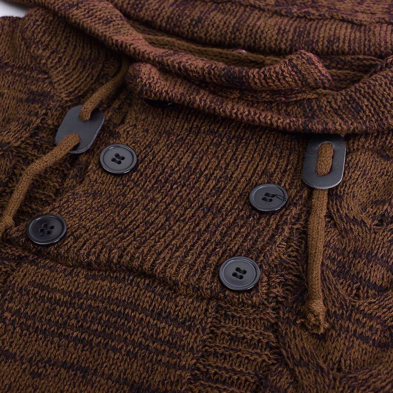 Turtleneck hooded sweater | Luxury Home Accessories | Heulog Glow