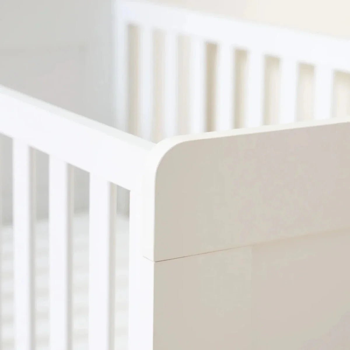 Tutti Bambini Alba Cot Bed - Essentials White | Luxury Home Accessories | Heulog Glow