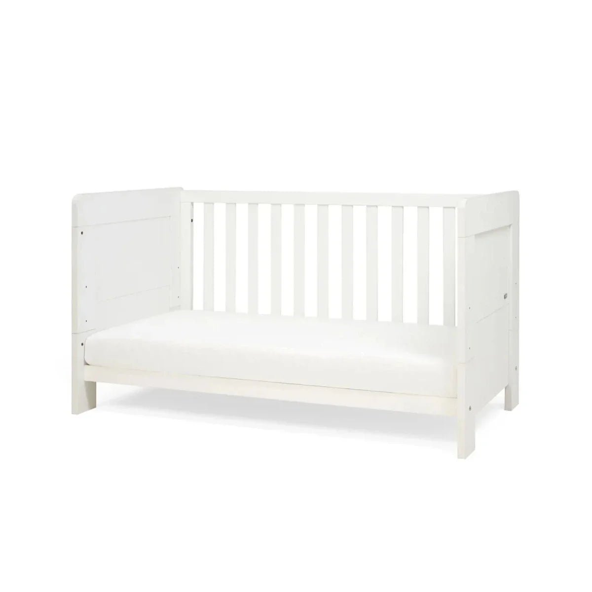 Tutti Bambini Alba Mini Cot Bed - Essentials White | Luxury Home Accessories | Heulog Glow