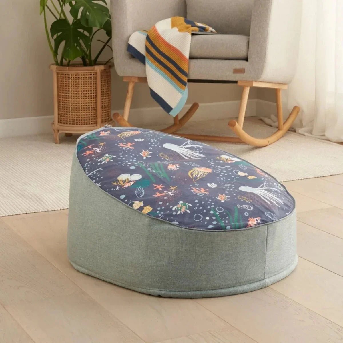 Tutti Bambini Baby Beanbag - Our Planet | Luxury Home Accessories | Heulog Glow