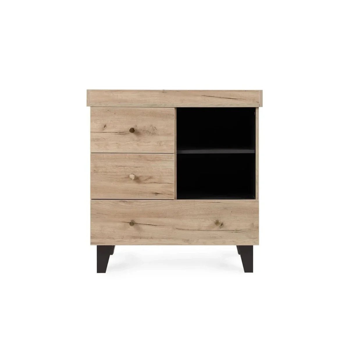 Tutti Bambini Como 2 Piece Furniture Set - Distressed Oak/Slate Grey | Luxury Home Accessories | Heulog Glow